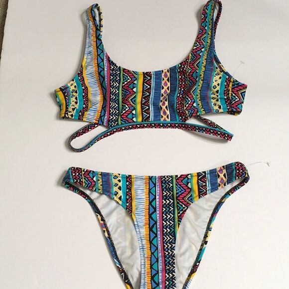 New. Volcom Aztec bikini set. S/M - Picture 10 of 10